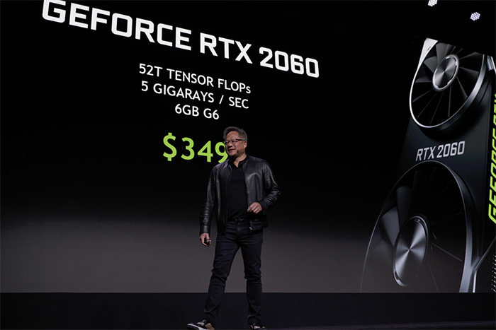 RTX 2060游戲顯卡發(fā)布：支持RTX光線追蹤技術(shù) 售價349美元！