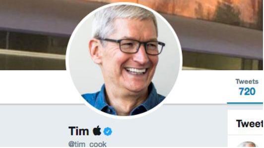 庫克把推特名改了是怎么回事?庫克把推特名改了成什么名字?