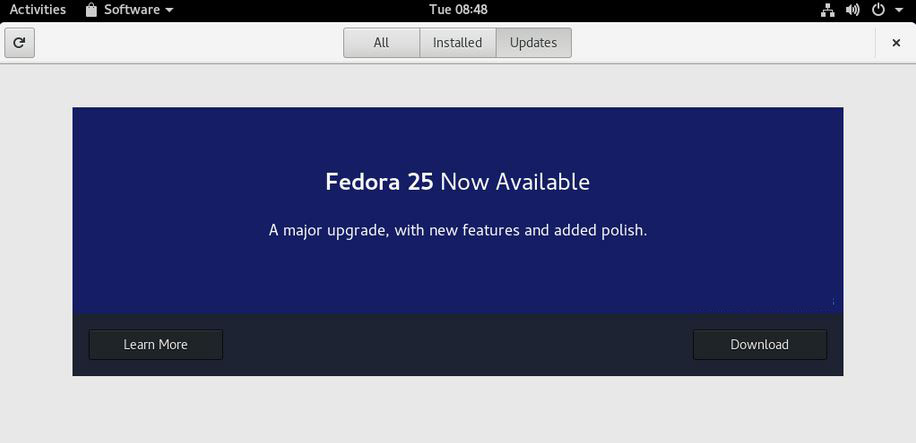 如何Fedora 24升級(jí)至Fedora 25版？Fedora24升級(jí)至Fedora25版的詳細(xì)教程